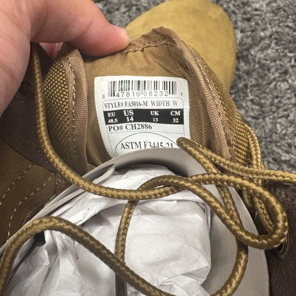 Carhartt Men's Force Lightweight Sneaker Boot Soft Toe FA5016-M, 14 WIDE - Picture 7 of 7